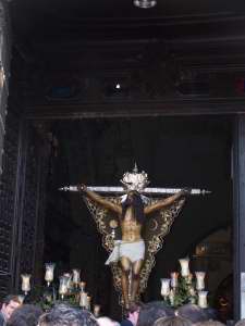 El Cristo de la Expiracion es obra del autor Juan Luis Vasallo de 1950 